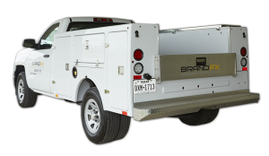 56DLS BrandFX EverLast Service Body Truck Composite Fiberglass
