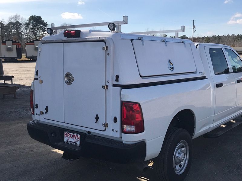 LOWPROFILE WORK TOPPERS BrandFX Composite truck service bodies